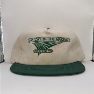 Vintage John Deere 1995‎ Cap with Green Brim